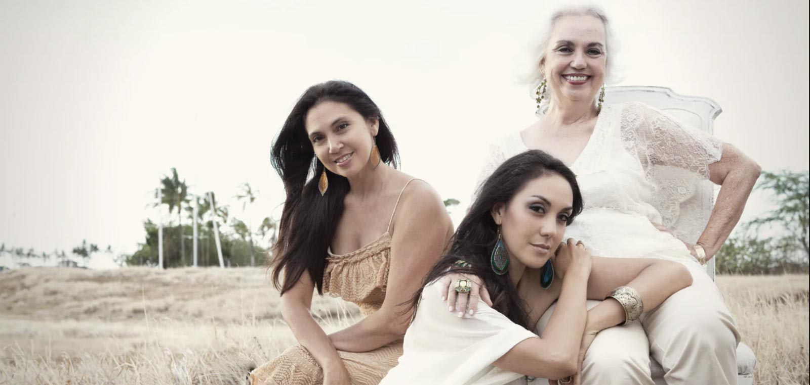 Jalene Kanani With Her Mother and Daughter