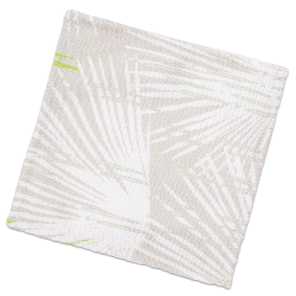 Ivory and Beige Loulu Cocktail Napkin Set 