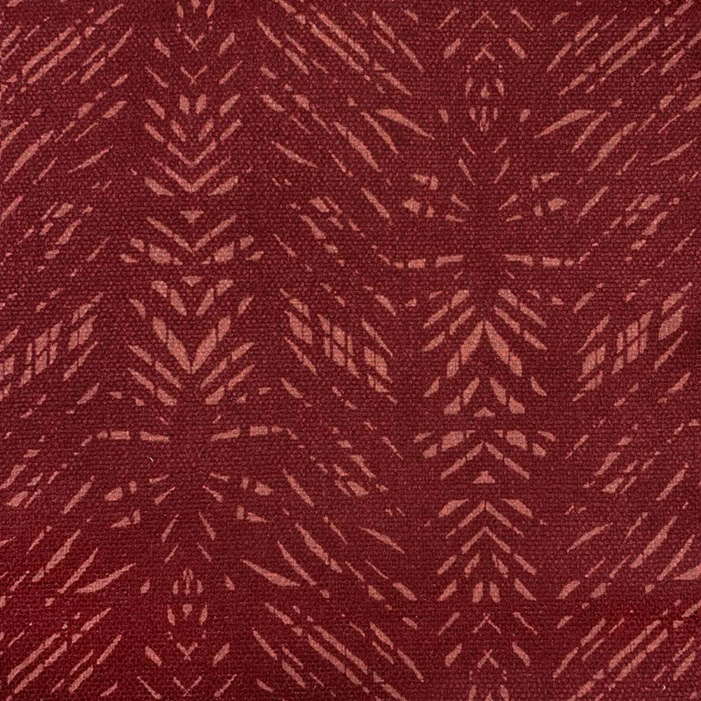 Closeup of the Crimson Premium Batik Dining Napkin Set Print