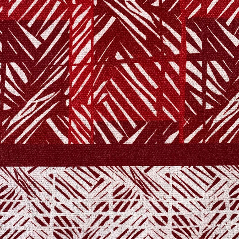 Close-up of Crimson Premium Moena Dining Placemat Set