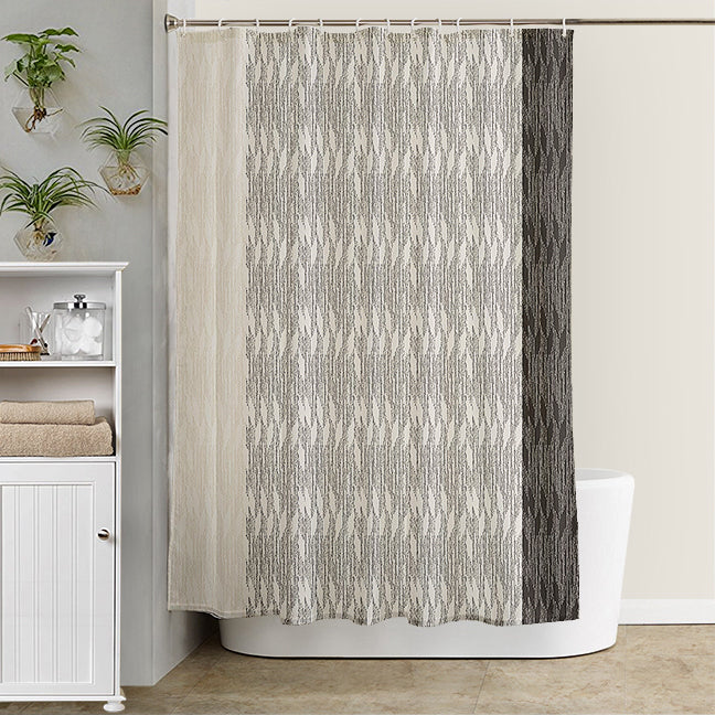 Pili Shower Curtain over tub