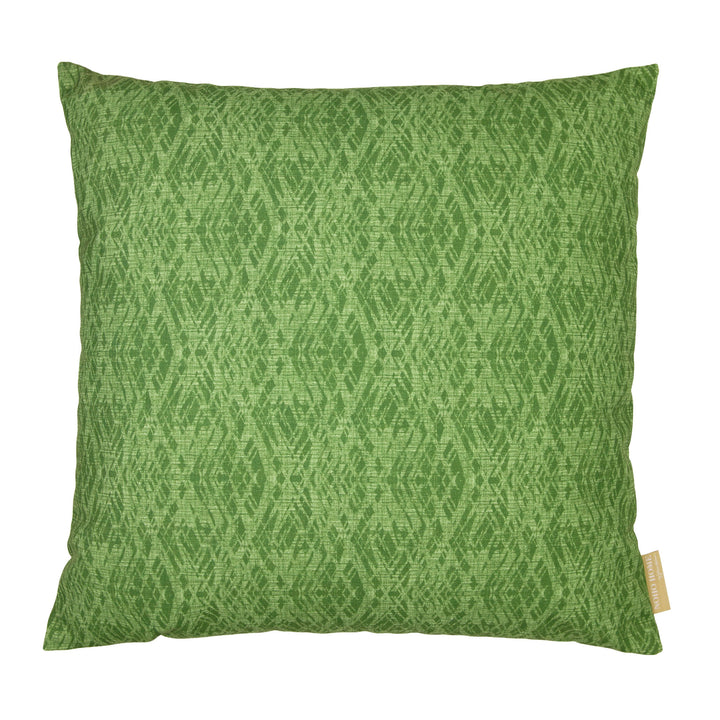 Green Wauke Square Pillowcase Frontside