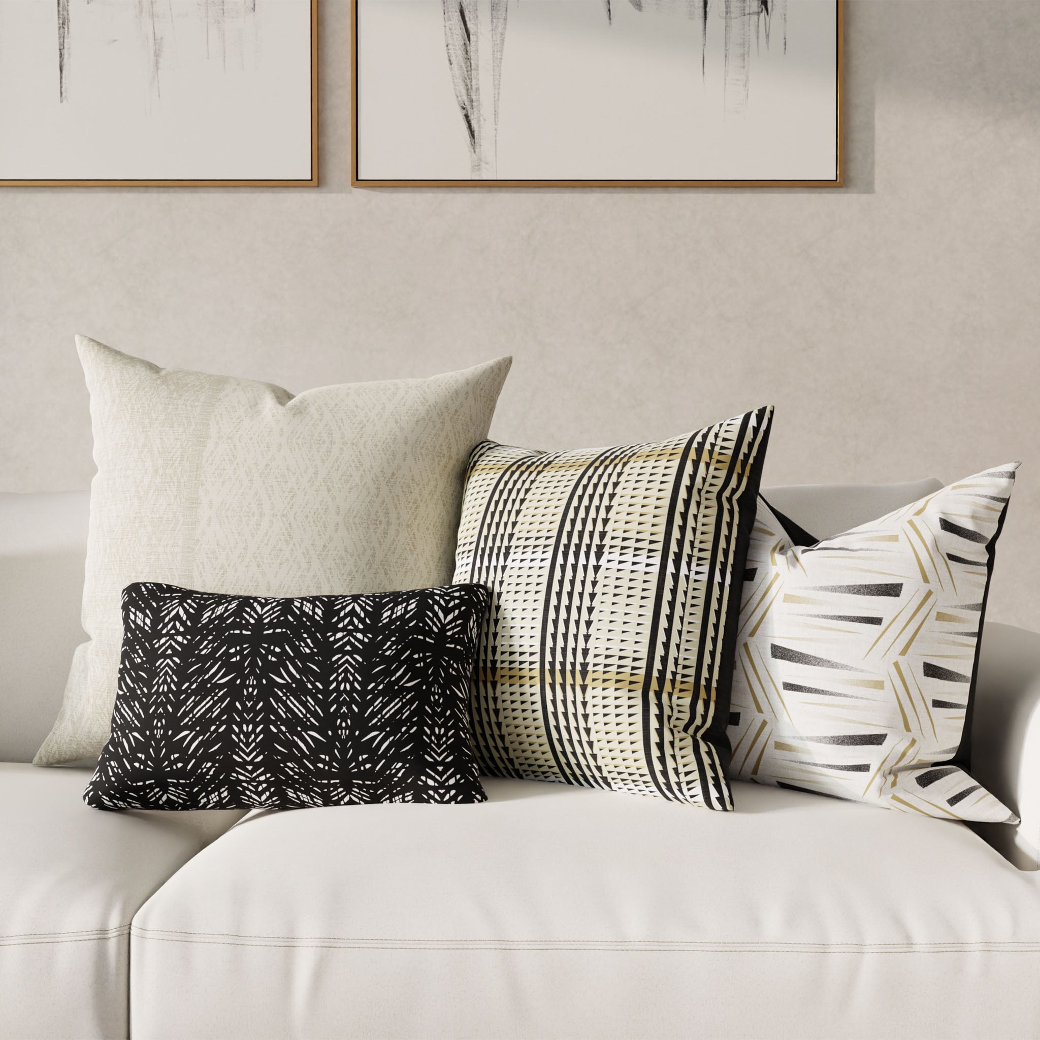 Kū Kanaka Square Pillowcase Hawaii