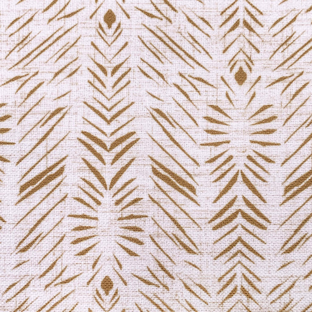 Close-up of Gold Hulu Placemat print