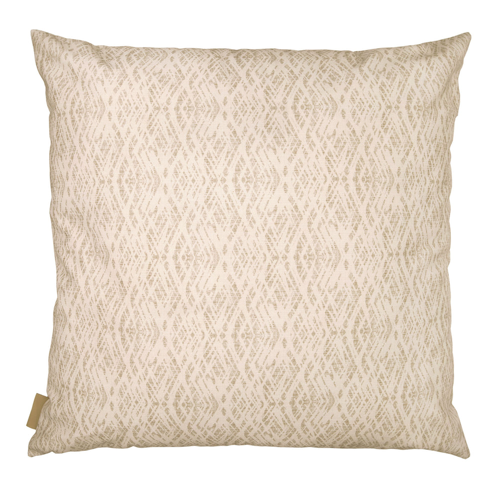 Wauke Print Euro Sham in Gold Color Backside