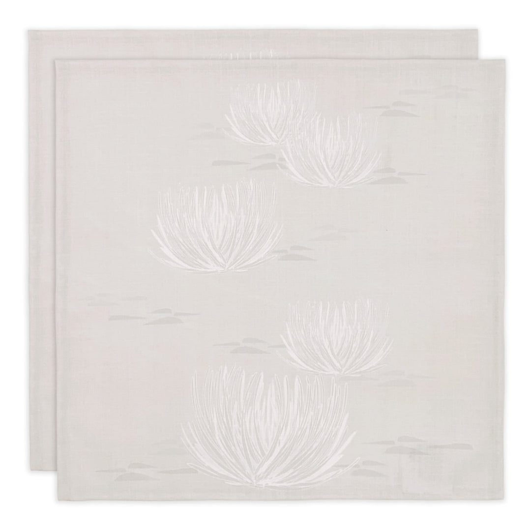 ʻĀhinahina Dining Napkin Set n a White Background