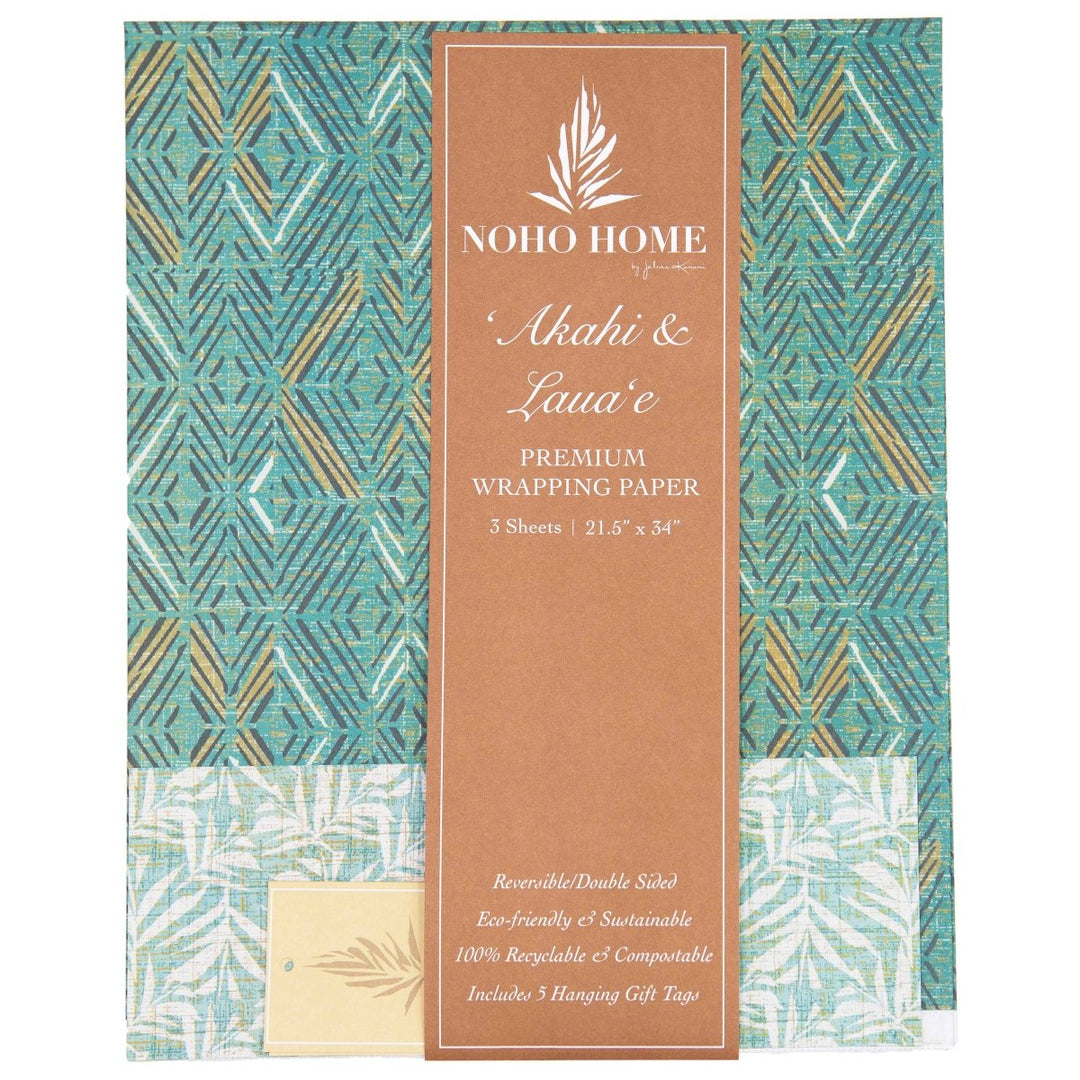 ʻAkahi & Lauaʻe Wrapping Paper Ready for Sale