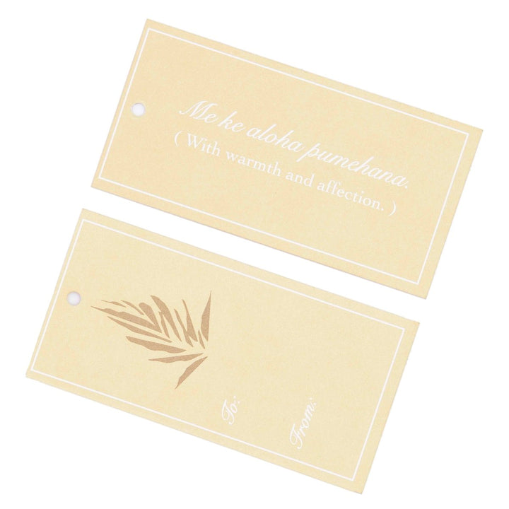 ʻAkahi & Lauaʻe Wrapping Paper Hanging Gift Tags Included
