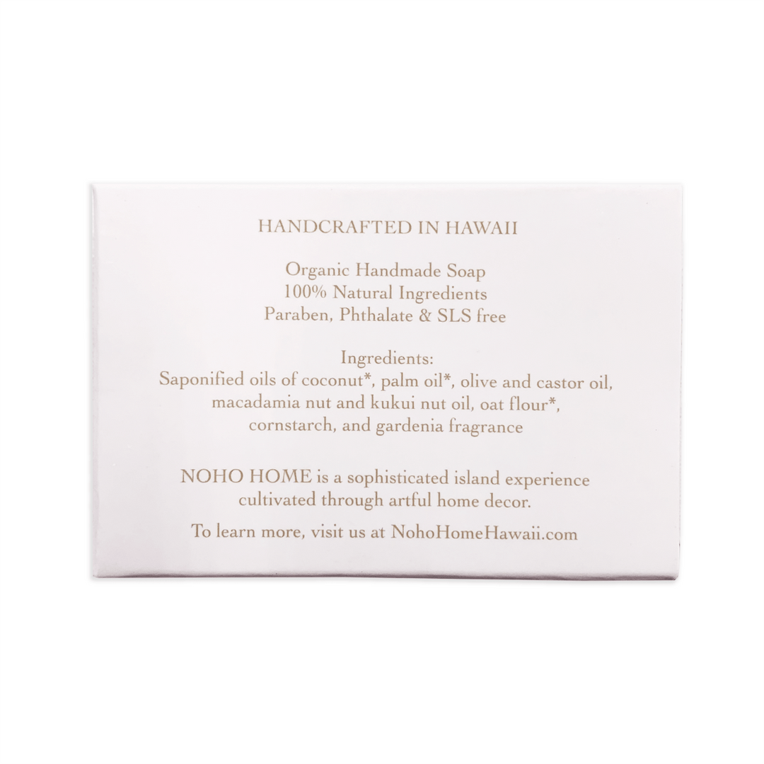 Gardenia Scent Hand Soap box back