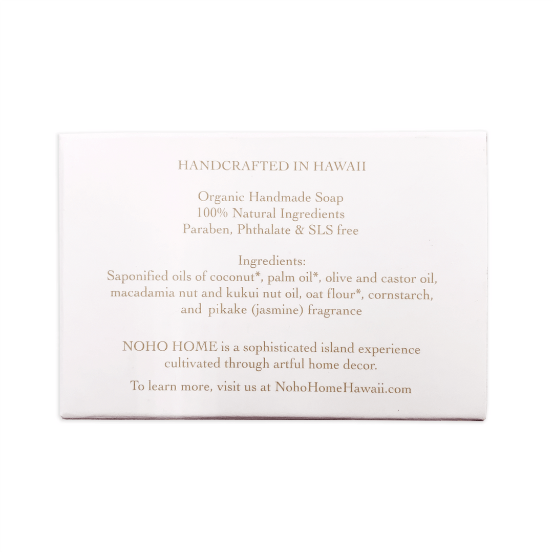 Pīkake Scent Handsoap box back