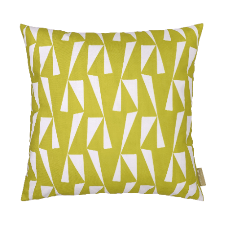 Front Side Kāʻele Square Pillowcase On a White Background