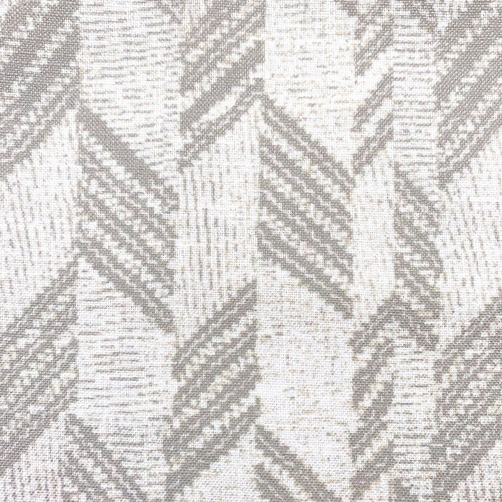 Close-up of Taupe & Ivory Kapa Hou Lumbar Pillowcase
