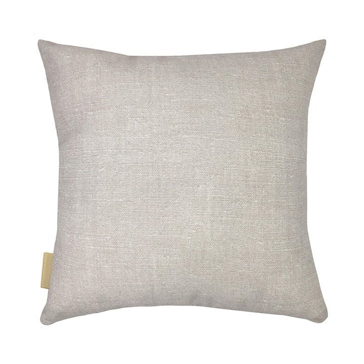 Back Side Multicolor Kāpili Square Pillowcase On a White Background