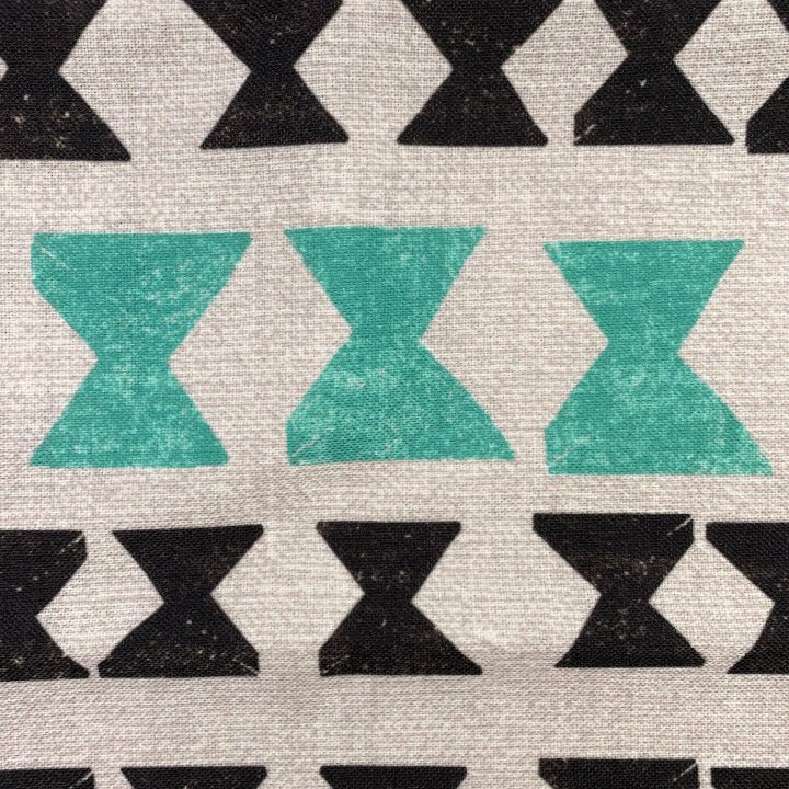 Closeup Of the Multicolor Kāpili Square Pillowcase Print