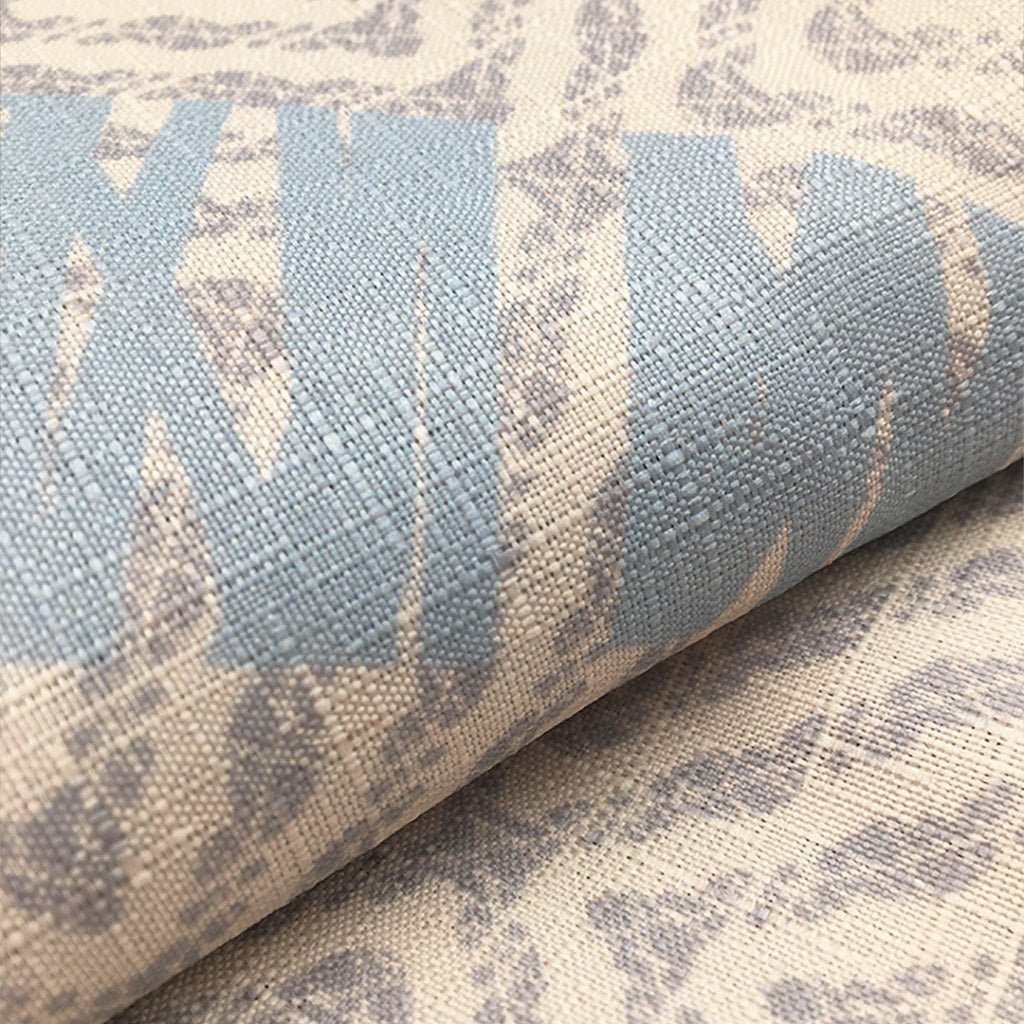 Kāpua Kai Shower Curtain Fabric and Design Closeup