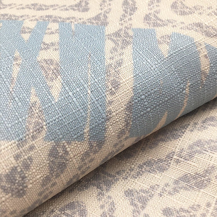 Kāpua Kai Shower Curtain Fabric and Design Closeup