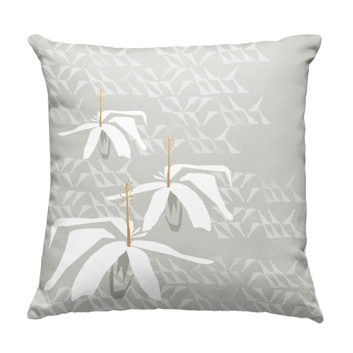 Silverwood Kokiʻo Keʻokeʻo Square Pillowcase On a White Background