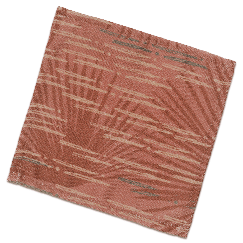 Red Loulu Cocktail Napkin Set 