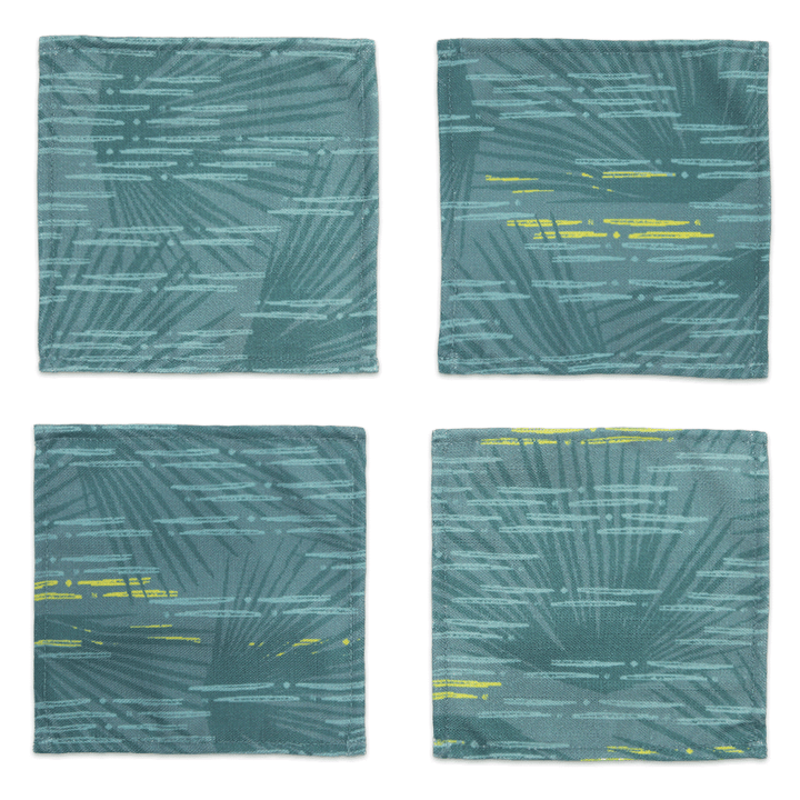 Blue Loulu Cocktail Napkin Set