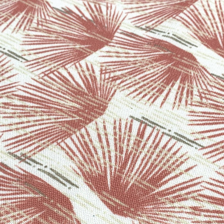 Ivory and Red Loulu Dining Napkin Set