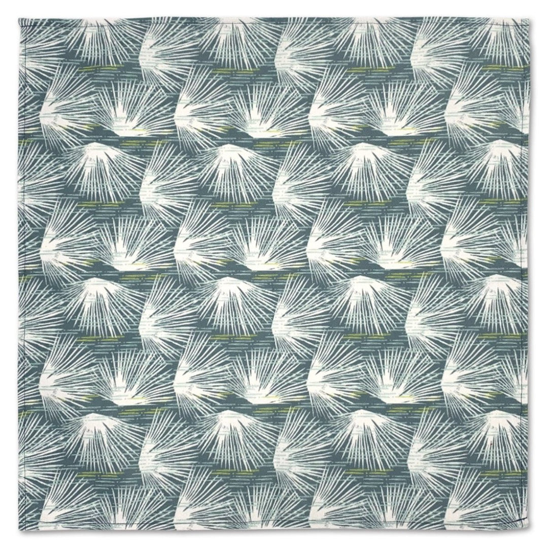 Ivory and Blue Loulu Dining Napkin Set 