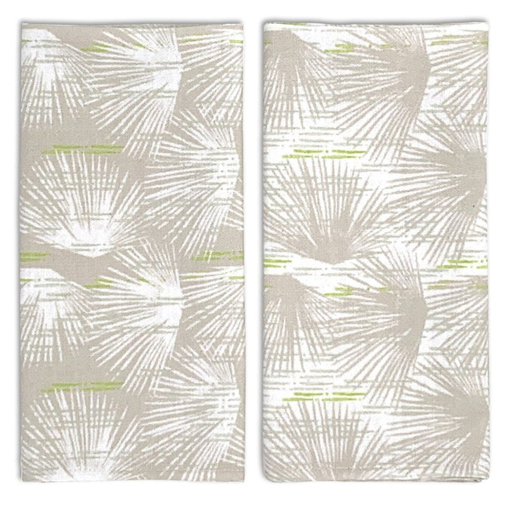 Ivory and Beige Loulu Dining Napkin Set 