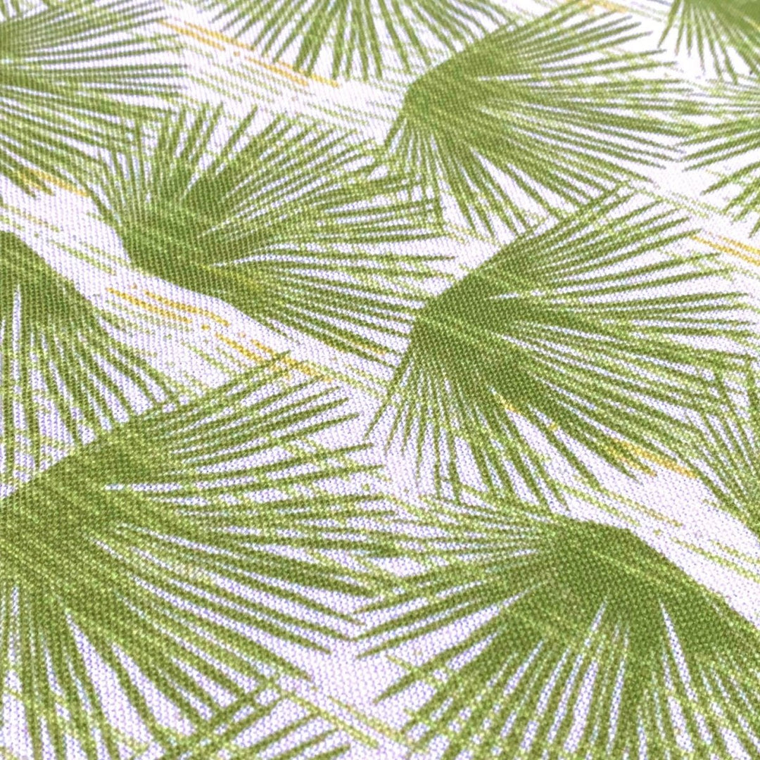 Ivory and Green Loulu Dining Napkin Set 