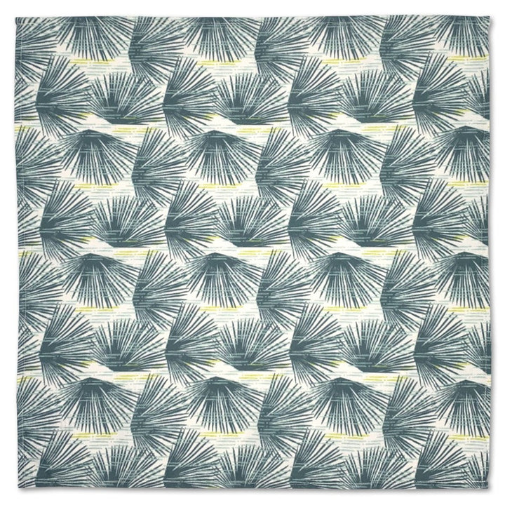 Ivory and Blue Loulu Dining Napkin Set 