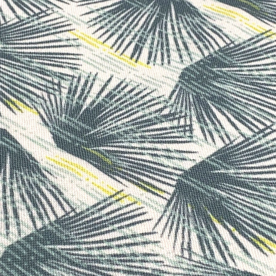 Close-up of Blue and Ivory Loulu Dining Placemat Set