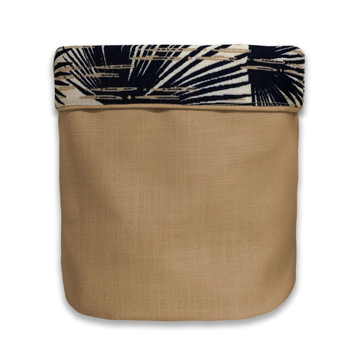 Dusk Loulu Fabric Planter - Large - reversible