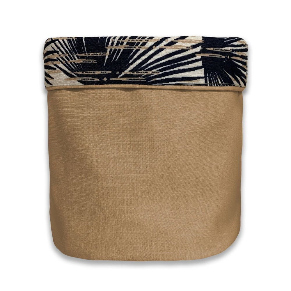 Dusk Loulu Fabric Planter - Large - reversible
