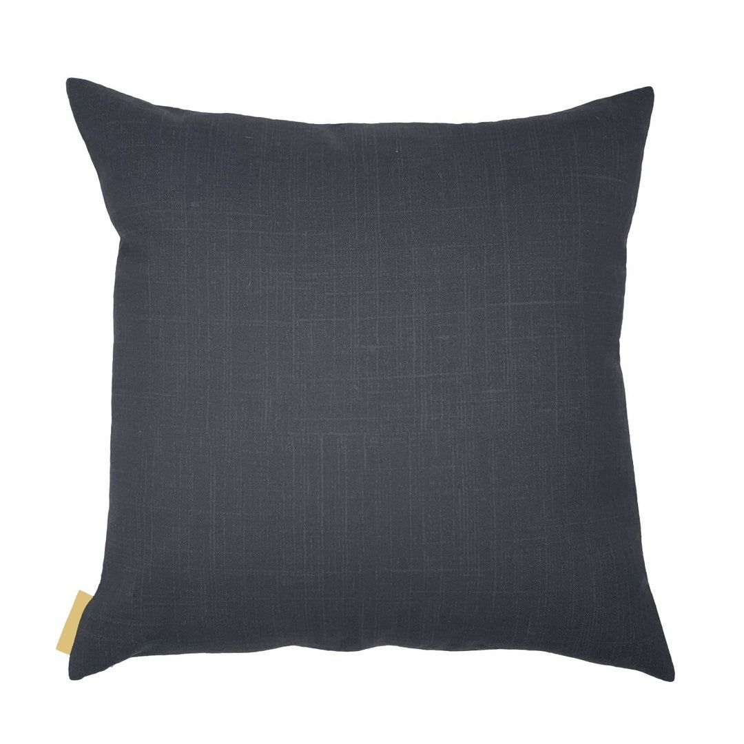 Dusk Loulu Square Pillowcase Backside On a White Background