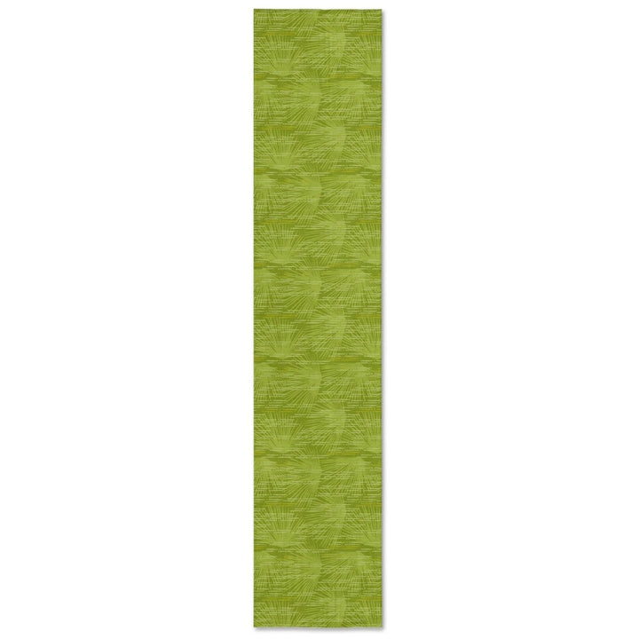 Green Loulu Table Runner