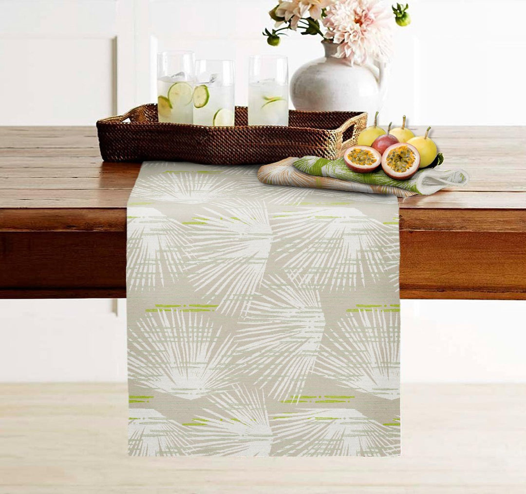 Ivory and Beige Loulu Table Runner