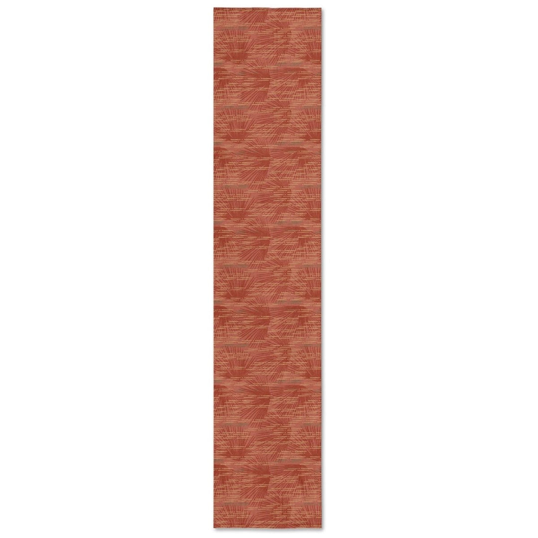 Red Loulu Table Runner