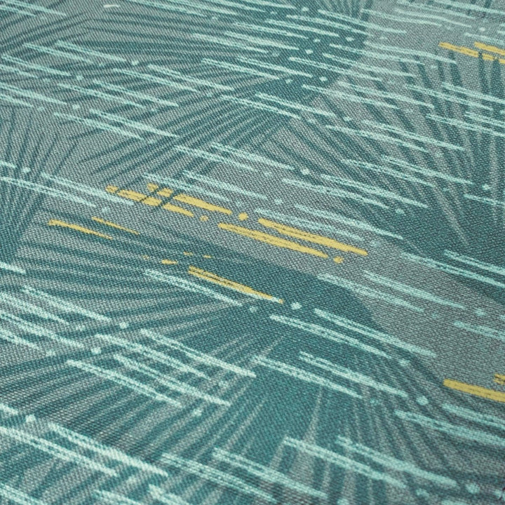 Blue Loulu Tablecloth Close-up