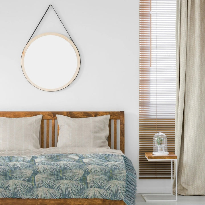Blue and Ivory Loulu Throw