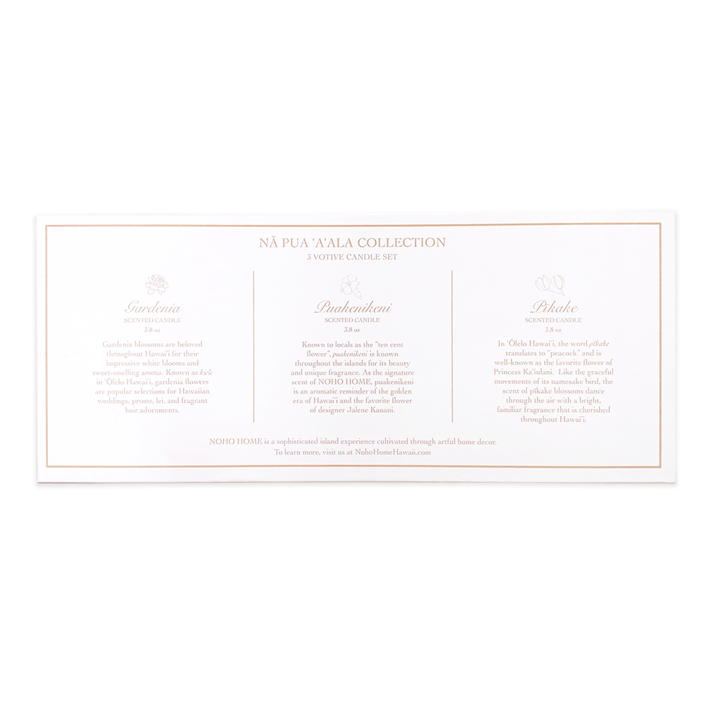 Nā Pua Aʻala Collection Box description of 3 fragrances