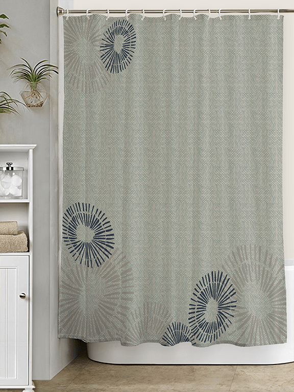 ʻOpihi Shower Curtain over tub