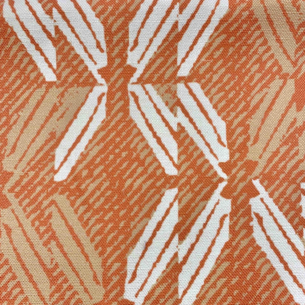 Close-up of Sunset Peʻa Lumbar Pillowcase