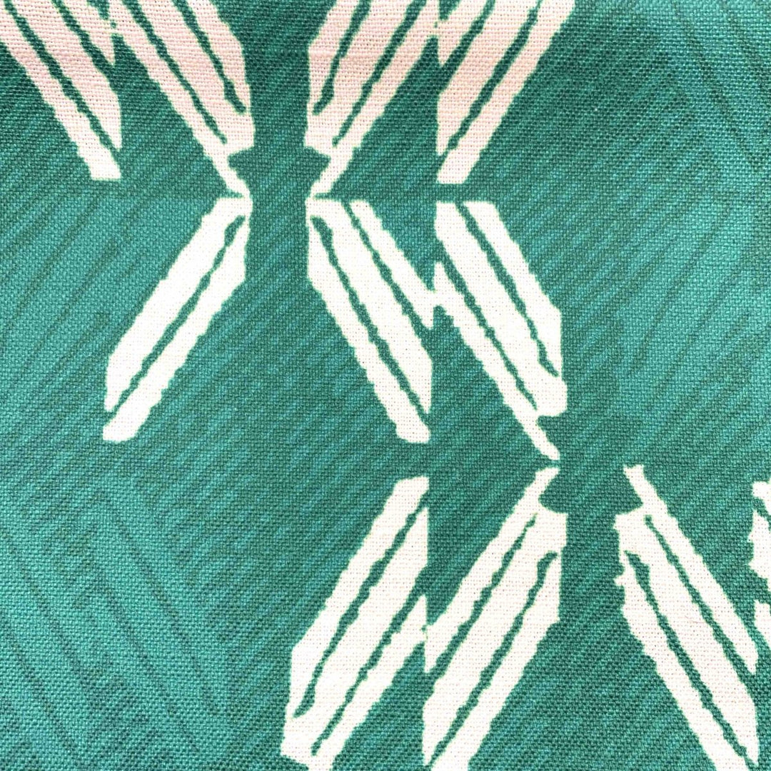 Close-up of Green Flash  Peʻa Lumbar Pillowcase