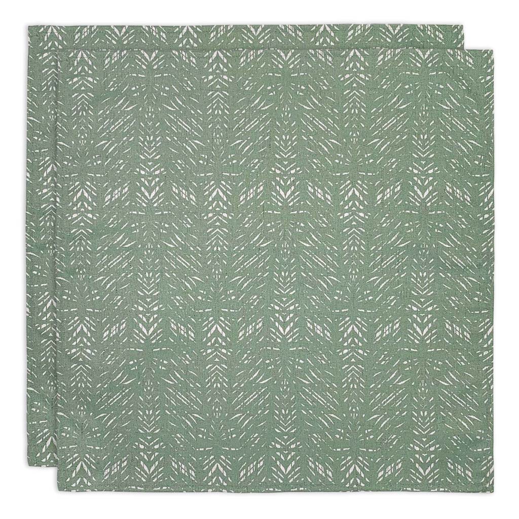 Seafoam Premium Batik Dining Napkin Set