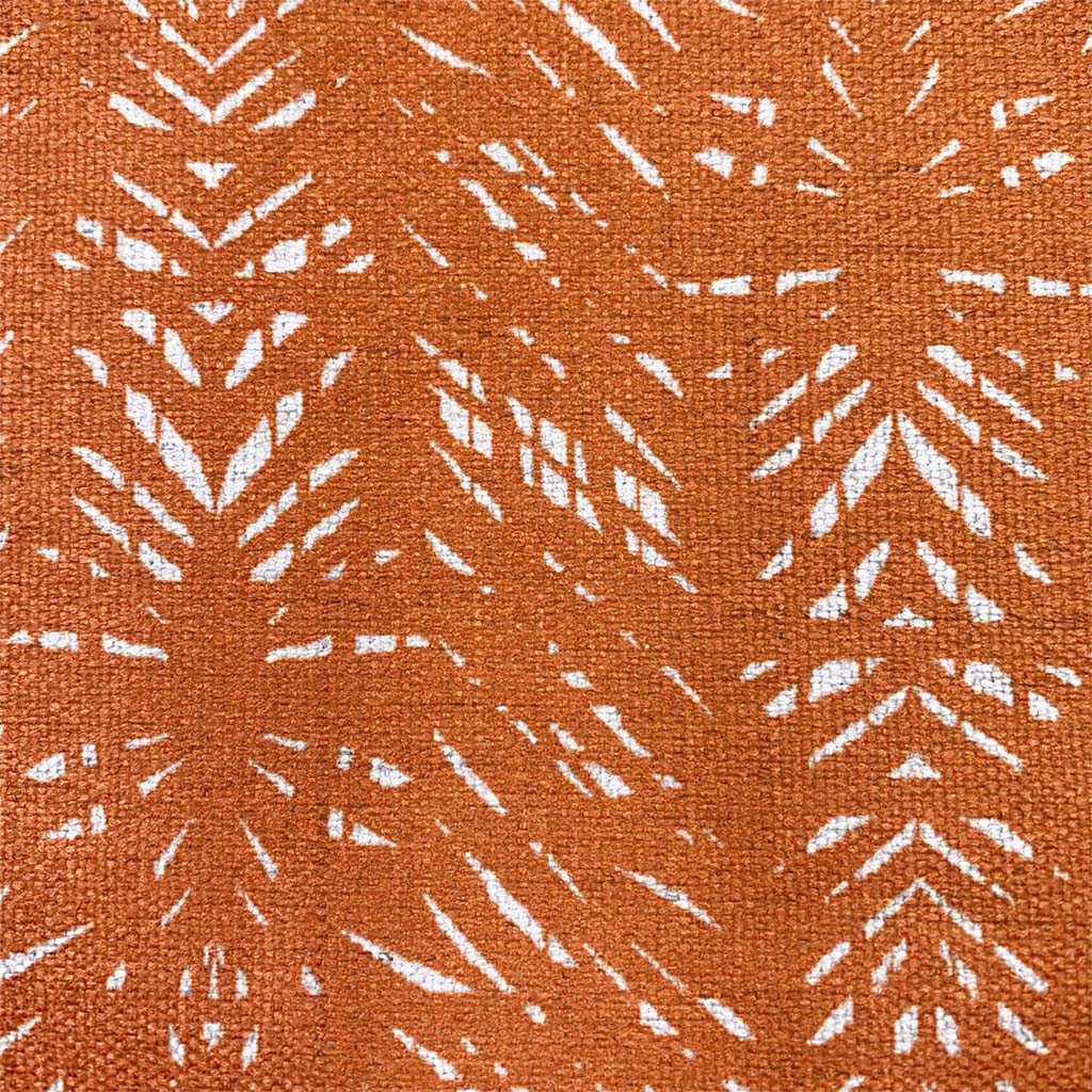 Closeup of Pumpkin Premium Batik Dining Napkin Set