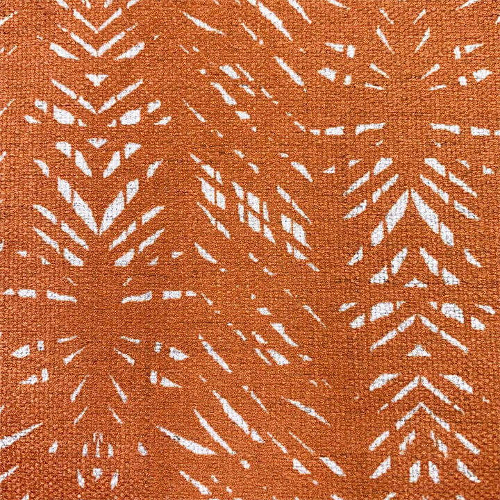 Closeup of Pumpkin Premium Batik Dining Napkin Set