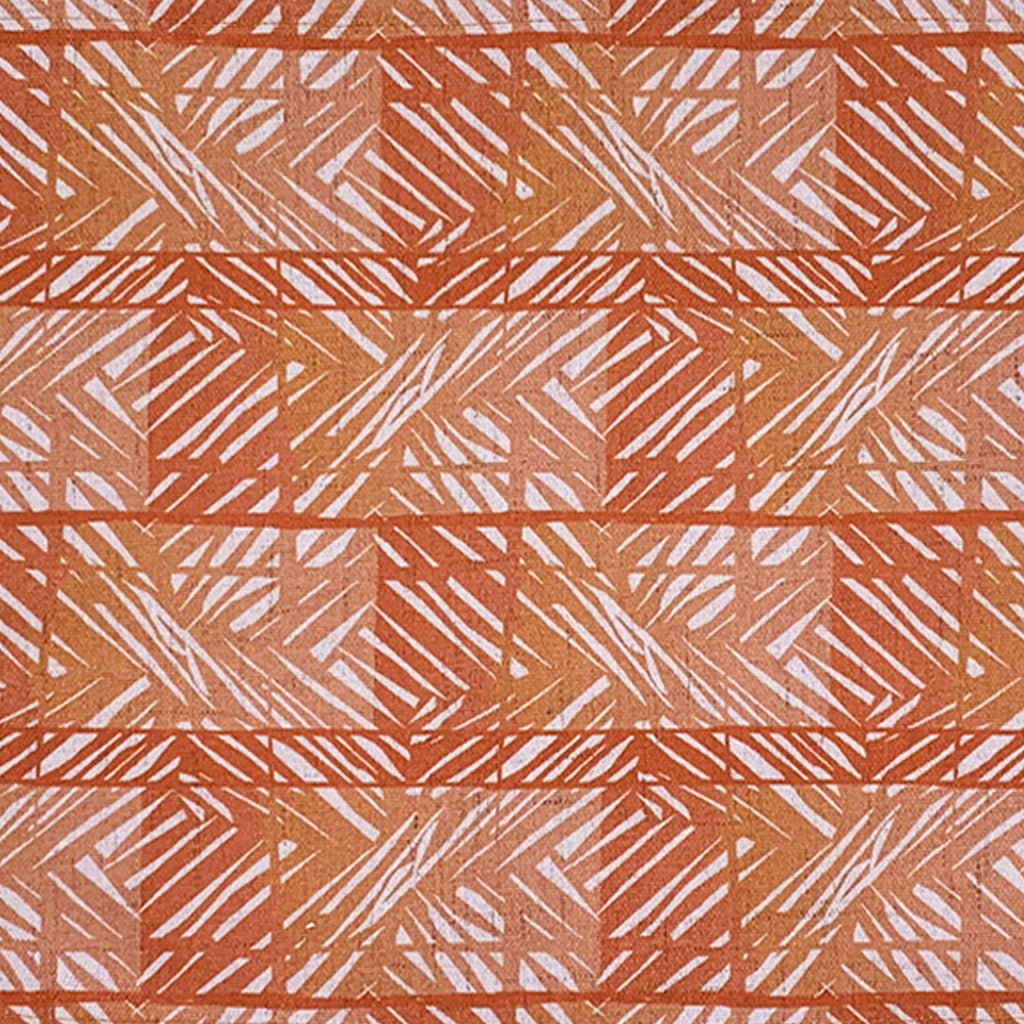 Close-up of Pumpkin Premium Moena Nui Dining Placemat Set
