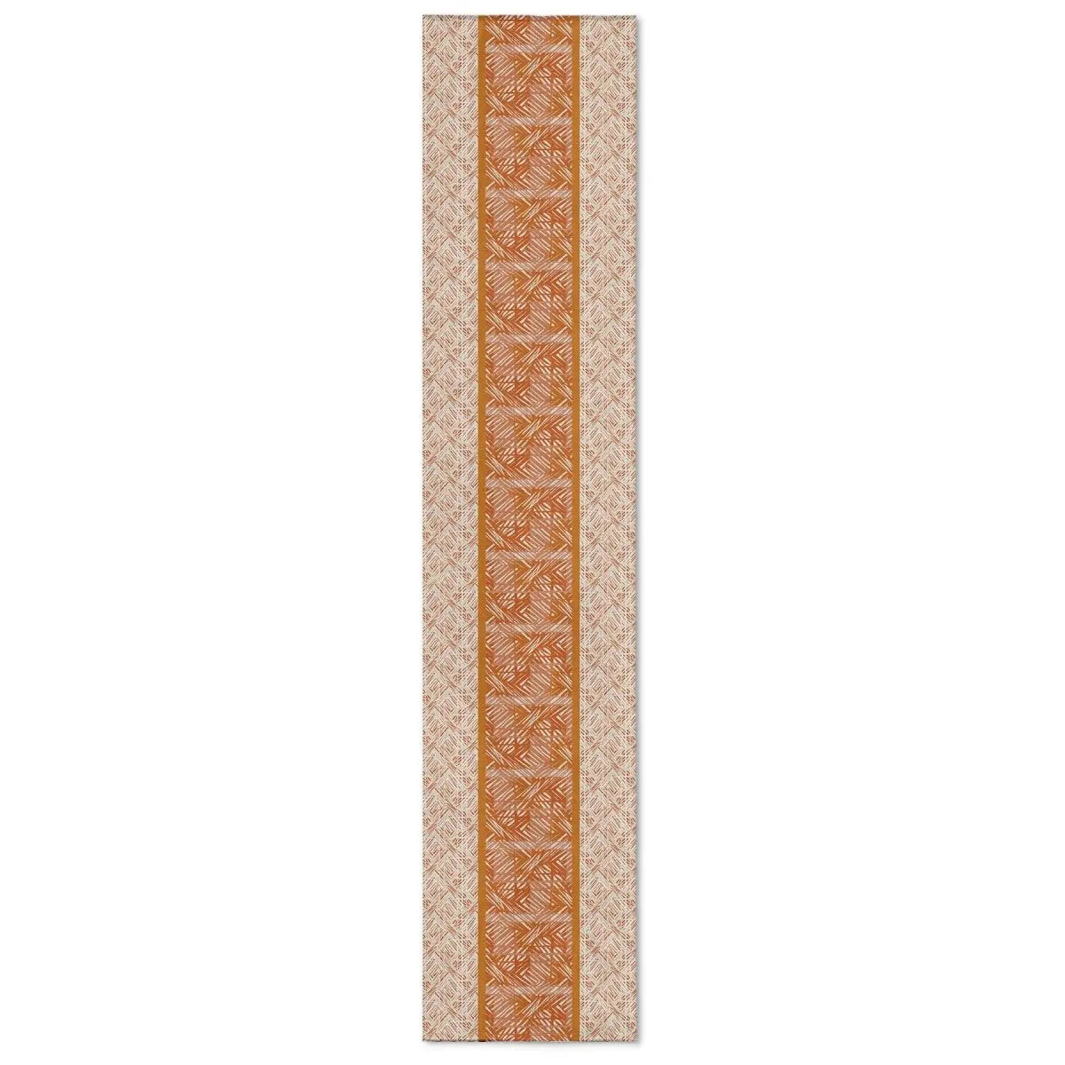 Premium Moena Table Runner – Hawaiian Woven-Look Print – NOHO HOME