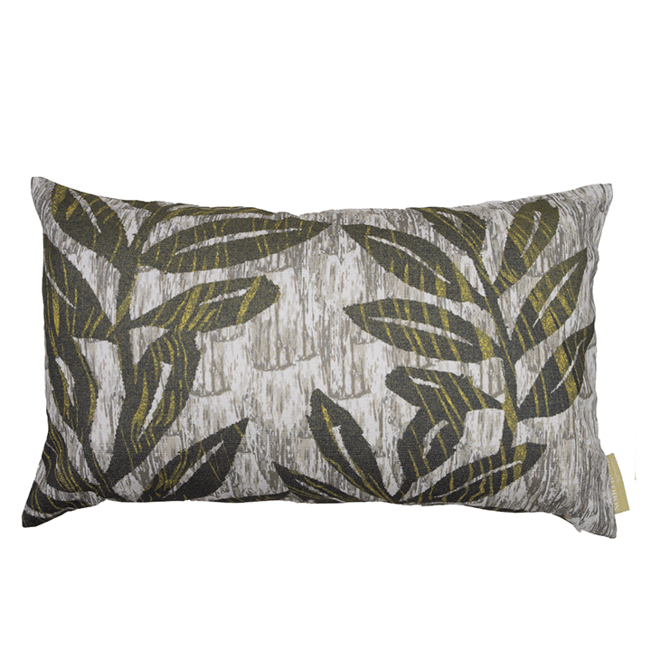 Pūpū Kani Oe Lumbar Pillowcase Front Side On a White Background