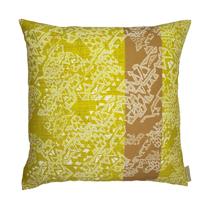 Pūpū Kuahiwi Square Pillowcase against a white background