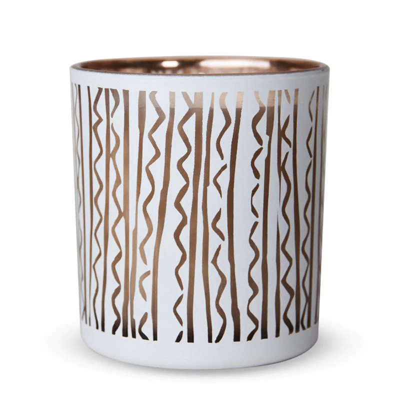 Front view of Puakenikeni candle