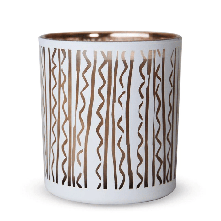 Front view of Puakenikeni candle